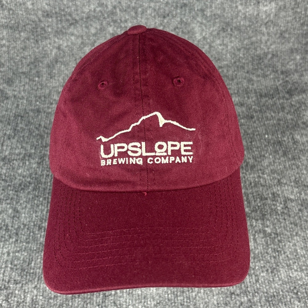 Upslope Brewing Company Strapback Hat One Size Logo Dad Cap Craft Beer